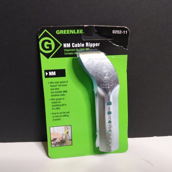 New Greenlee 0252-11 NM Cable Ripper - Picture 1 of 8
